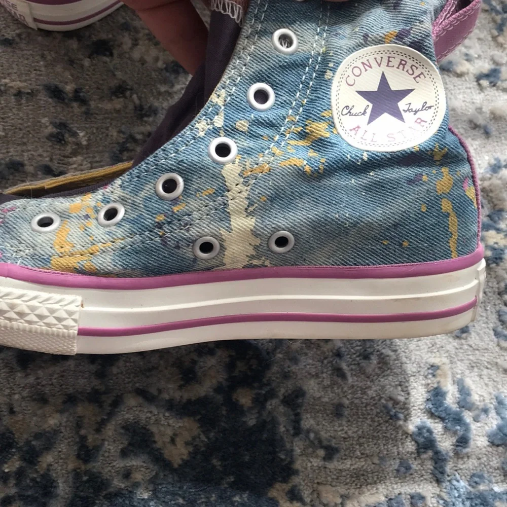Girls high top converse‎